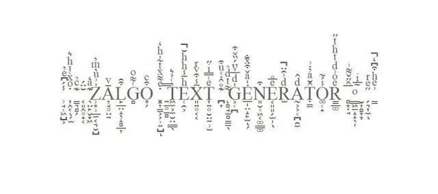 Zalgo Text Generator origin