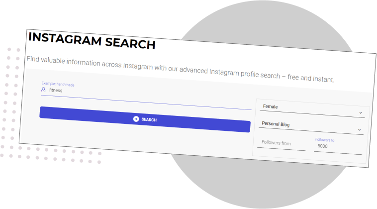 free Instagram Search