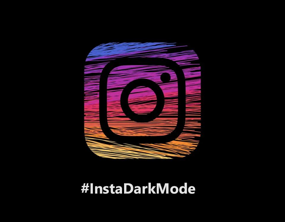 dark background color in instagram