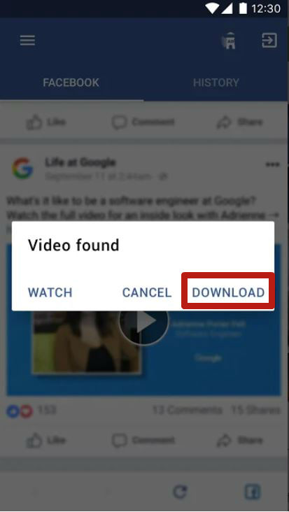 download Facebook videos