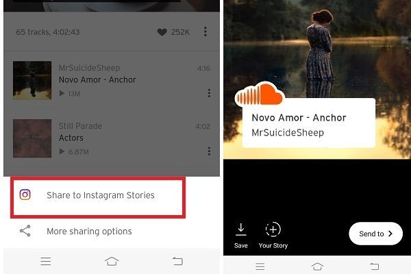 add music to Instagram Story