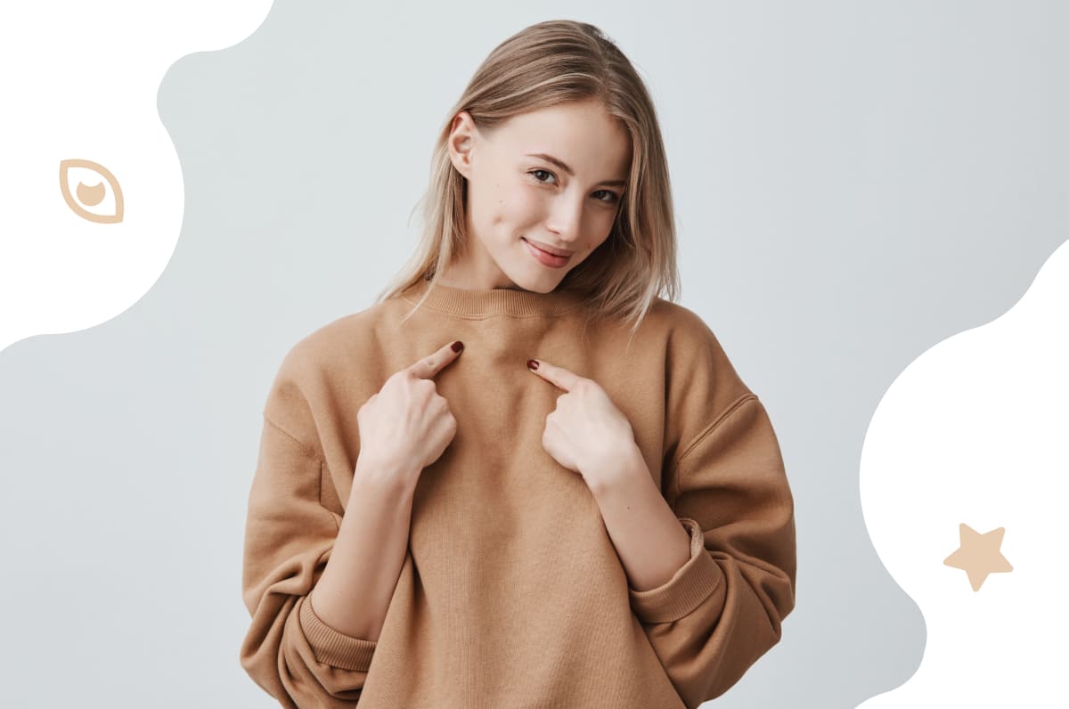 an image of a young woman