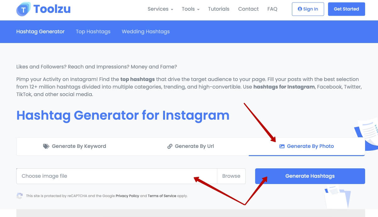 Generate Instagram Tags