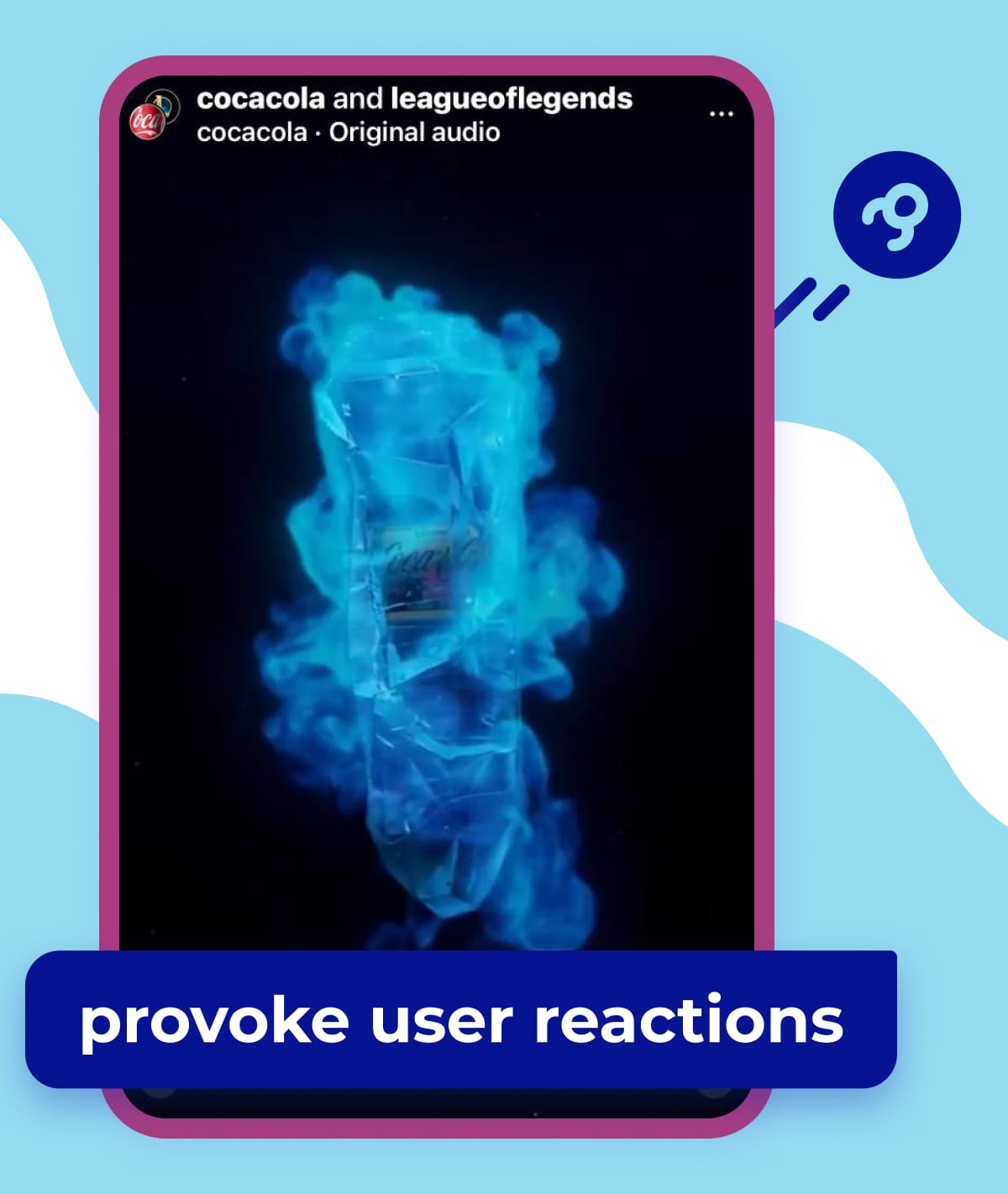 how to gain user reaction